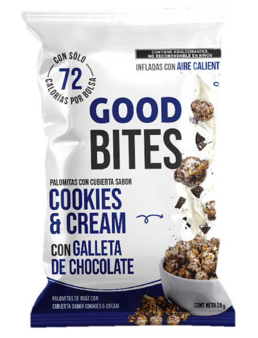 PALOMITAS COOKIES AND CREAM 12 PACK